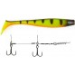 Виброхвосты Lucky John 3D KUBIRA SWIM SHAD 9" с оснасткой Stinger L